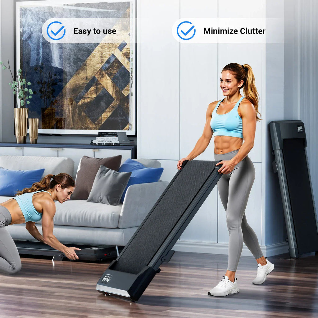 Quiet Foldable Treadmill Walk